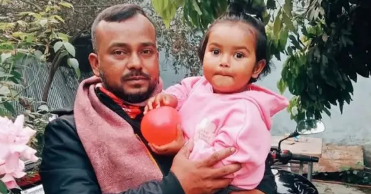 দৈনিক পূর্বকোণ - চট্টগ্রামের দৈনিক বজ্রপাতে বাবার মৃত্যু, কোল থেকে ছিটকে প্রাণে বাঁচল ছোট্ট সাফিয়া