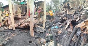 টেকনাফে মধ্যরাতে আগুনে পুড়ে ১৮ বসতঘর ছাই