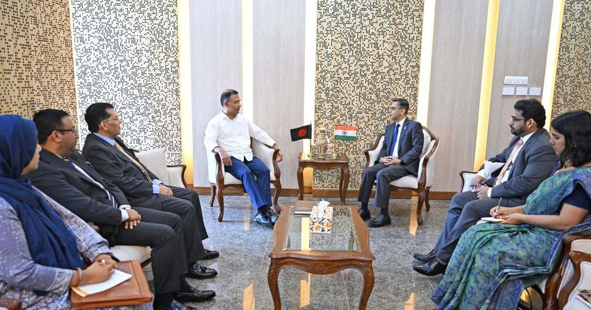 প্রধানমন্ত্রীর সঙ্গে ভারতীয় হাইকমিশনারের সৌজন্য সাক্ষাৎ