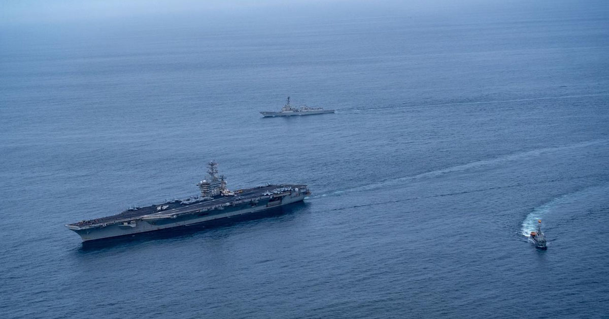 ইরানি বন্দরে যুক্তরাষ্ট্রের নৌ অবরোধ শুরু আজ থেকে