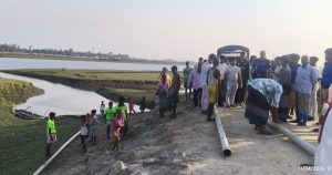 পেকুয়ায় নদী থেকে বালু উত্তোলন, অভিযানে মালামাল জব্দ