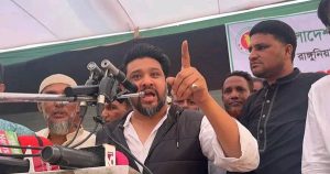 বিএনপি শ্লোগানে নয় কাজে বিশ্বাসী: হুমাম কাদের চৌধুরী