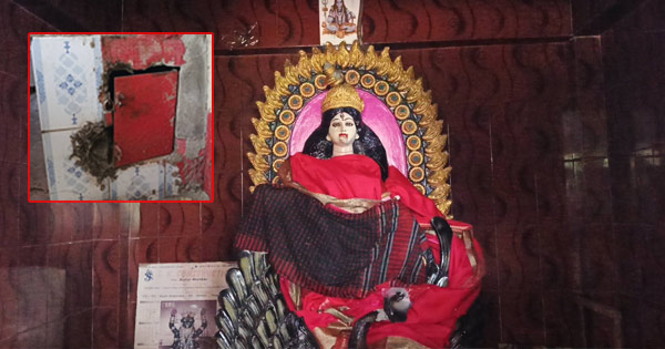 রাঙ্গুনিয়ায় রাতের আঁধারে মন্দিরের দান বাক্স ভেঙ্গে টাকা লুট