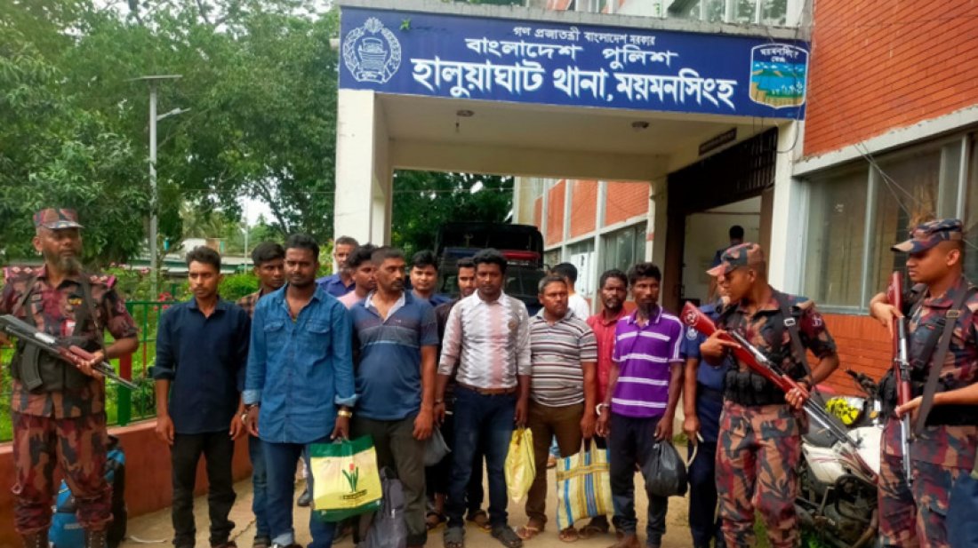 ১০ বাংলাদেশিকে ফেরত পাঠালো বিএসএফ