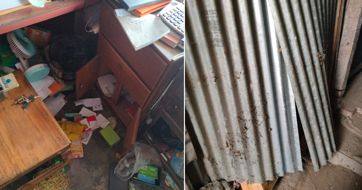 বোয়ালখালীতে টিনের বেড়া খুলে দোকানে চুরি