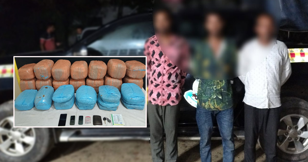 কুমিল্লা থেকে গাঁজা নিয়ে যাচ্ছিল কক্সবাজার, জোরারগঞ্জে গ্রেপ্তার ৩