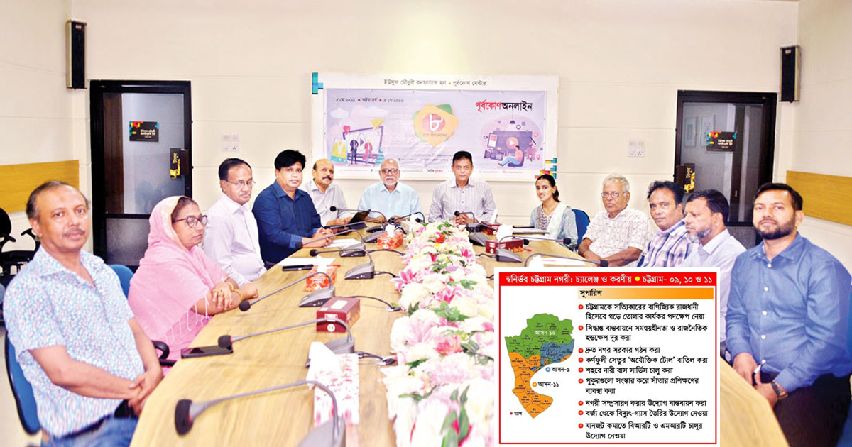 চট্টগ্রাম কেমন শহর হবে তার রাজনৈতিক সিদ্ধান্ত নিতে হবে