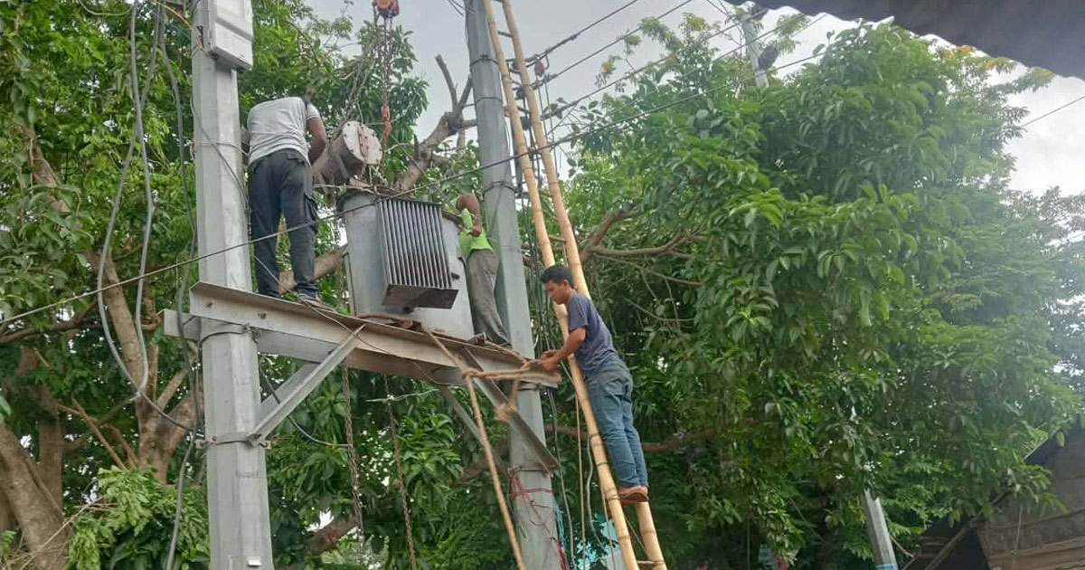 রাজস্থলীতে বিদ্যুৎ সরবরাহ পুনঃচালু