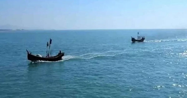নাফ নদ থেকে চার বাংলাদেশি জেলেকে ধরে নিয়ে গেল আরাকান আর্মি