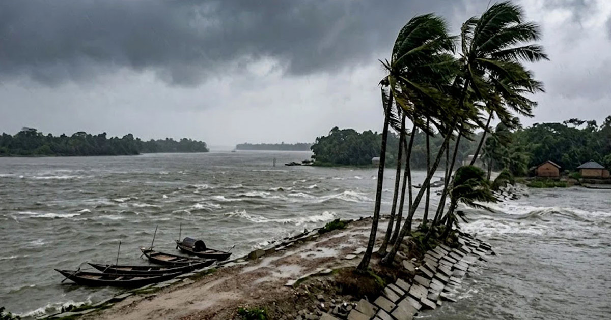 দেশের ১০ অঞ্চলে ঝড়ো হাওয়ার শঙ্কা, নদীবন্দরে সতর্ক সংকেত