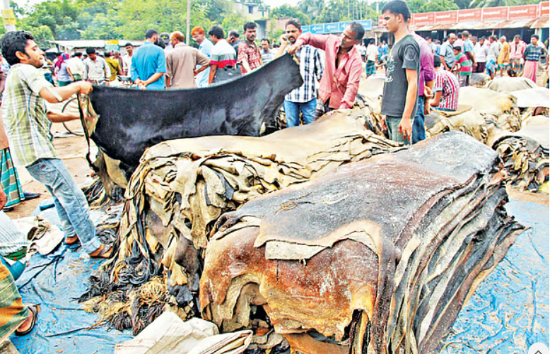 তিন সংকটে ধুঁকছে চট্টগ্রামের চামড়াশিল্প