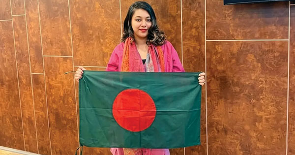 বিশ্বকাপে একমাত্র বাংলাদেশি ভলান্টিয়ার হিসেবে কাজ করবে ফারজিন গনি