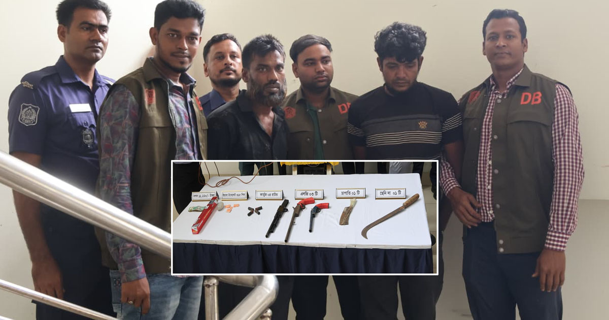 দৈনিক পূর্বকোণ - চট্টগ্রামের দৈনিক সন্দ্বীপে শীর্ষ সন্ত্রাসী ছেনী বাবলুসহ গ্রেপ্তার ২, অস্ত্র-কার্তুজ-মাদক উদ্ধার