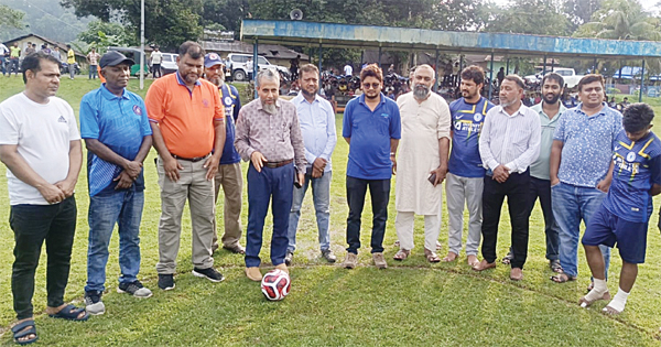 দৈনিক পূর্বকোণ - চট্টগ্রামের দৈনিক প্রকৌশলী এ কে এম শামসুদ্দীন স্মৃতি ফুটবল টুর্নামেন্ট শুরু