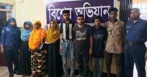 মিরসরাইয়ে পুলিশের অভিযান, গ্রেপ্তার ৭