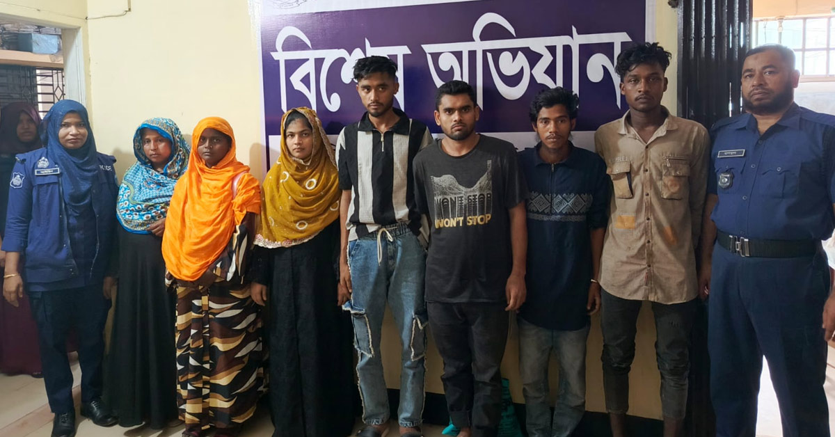 দৈনিক পূর্বকোণ - চট্টগ্রামের দৈনিক মিরসরাইয়ে পুলিশের অভিযান, গ্রেপ্তার ৭