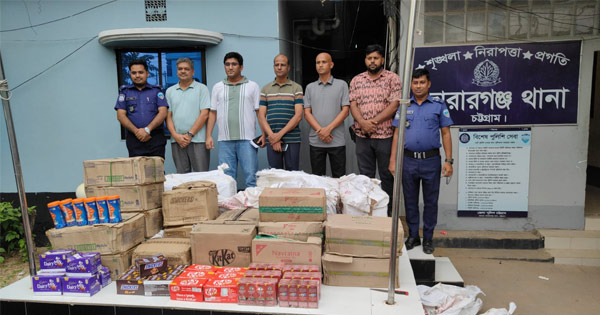 দৈনিক পূর্বকোণ - চট্টগ্রামের দৈনিক মিরসরাইয়ে ৩৪ লাখ টাকার ভারতীয় পণ্যসহ মাইক্রোবাস জব্দ
