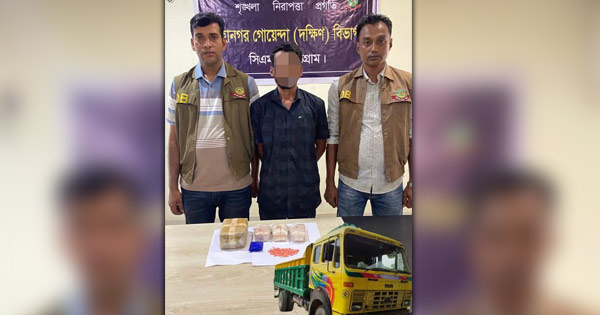 দৈনিক পূর্বকোণ - চট্টগ্রামের দৈনিক পুরাতন ফিশারি ঘাটে ইয়াবাসহ আটক ১, ট্রাক জব্দ