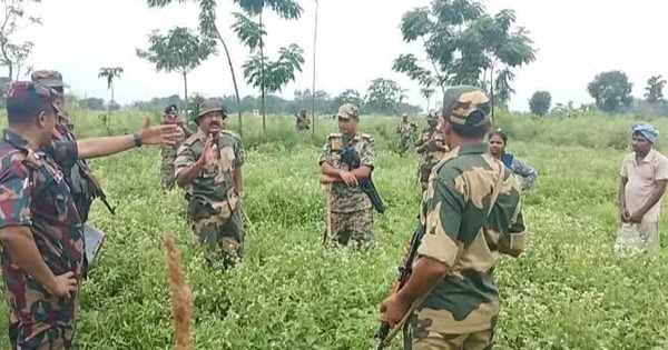 দৈনিক পূর্বকোণ - চট্টগ্রামের দৈনিক এক জেলার তিন স্থান দিয়ে বিএসএফের পুশইন, রুখে দিলো বিজিবি