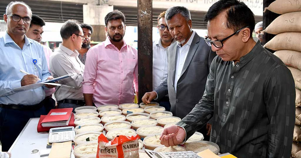 দৈনিক পূর্বকোণ - চট্টগ্রামের দৈনিক সরকারের হাতে চাল-গমের মজুদ সন্তোষজনক: বাণিজ্যমন্ত্রী