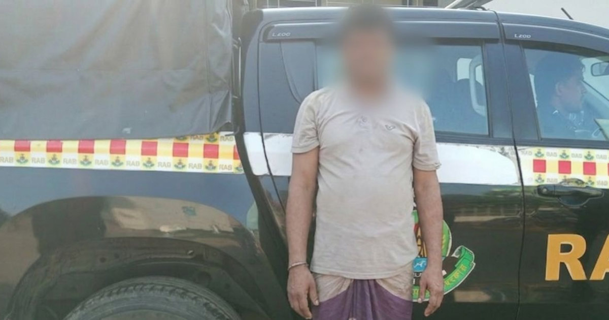 যাবজ্জীবন সাজাপ্রাপ্ত পলাতক আসামি ‘লেডু’ গ্রেপ্তার