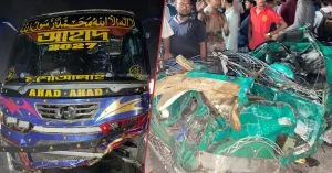 কর্ণফুলী টানেল মোড়ে দোকানে ঢুকে গেল যাত্রীবাহী বাস, দুই নারী নিহত