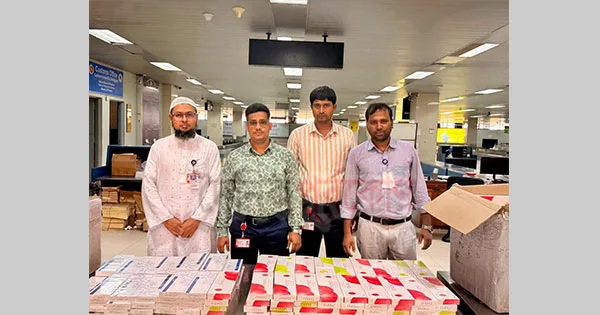 দৈনিক পূর্বকোণ - চট্টগ্রামের দৈনিক চট্টগ্রাম বিমানবন্দরে ২৩৫ কার্টন বিদেশি সিগারেট জব্দ
