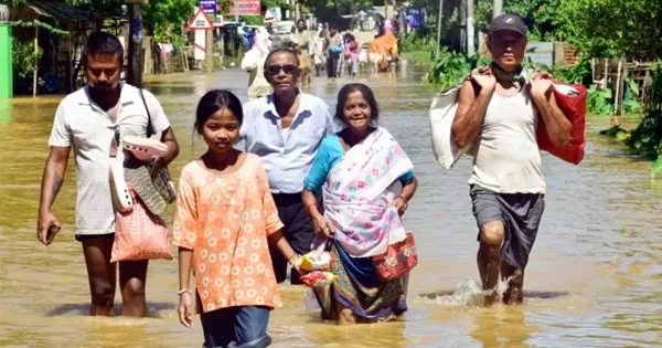 দৈনিক পূর্বকোণ - চট্টগ্রামের দৈনিক আসামে ভয়াবহ বন্যায় মৃত্যু বেড়ে ৪১