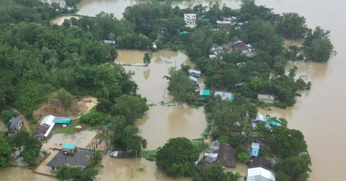 দৈনিক পূর্বকোণ - চট্টগ্রামের দৈনিক ১২ জেলায় বন্যার শঙ্কা, চট্টগ্রাম-কক্সবাজারে অতি ভারী বৃষ্টির আভাস