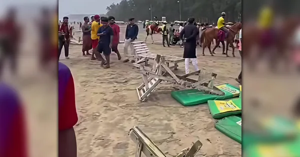 দৈনিক পূর্বকোণ - চট্টগ্রামের দৈনিক কক্সবাজারে আকস্মিক টর্নেডো: লণ্ডভণ্ড সুগন্ধা ও লাবণী পয়েন্ট, পর্যটকদের মধ্যে আতঙ্ক