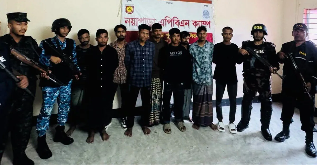 দৈনিক পূর্বকোণ - চট্টগ্রামের দৈনিক রোহিঙ্গা ক্যাম্পে অভিযান, দুর্ধর্ষ ডাকাতসহ গ্রেপ্তার ১৮