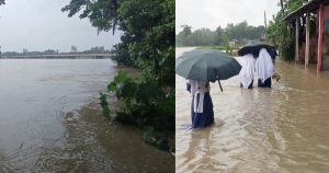 বৃষ্টি ও পাহাড়ি ঢলে চকরিয়া-মিরসরাইয়ে ব্যাপক ক্ষয়ক্ষতির আশঙ্কা