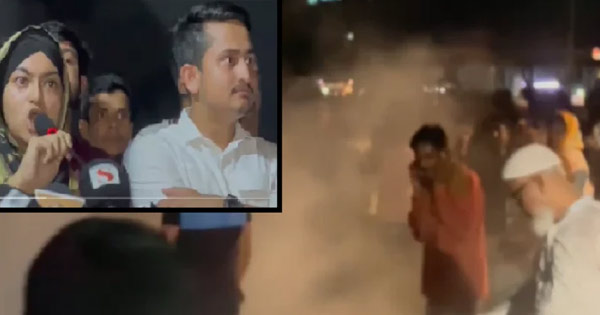 দৈনিক পূর্বকোণ - চট্টগ্রামের দৈনিক এনসিপির পদযাত্রা পরবর্তী সমাবেশে বোমা বিস্ফোরণ