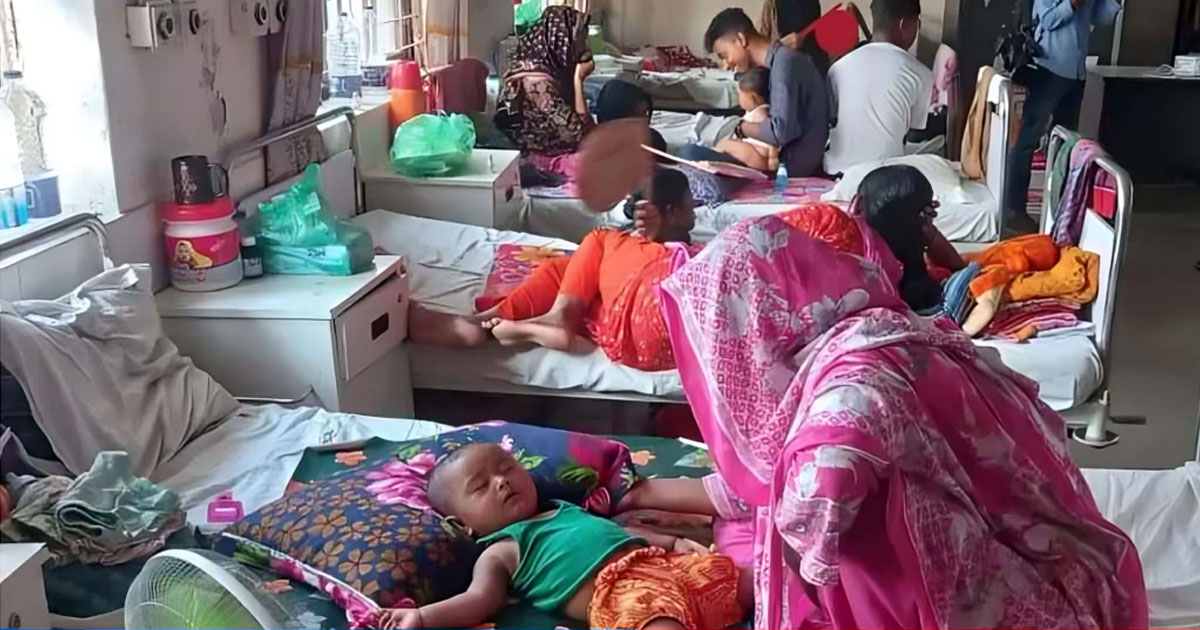 দৈনিক পূর্বকোণ - চট্টগ্রামের দৈনিক ২৪ ঘণ্টায় হামের উপসর্গে ১ শিশুর মৃত্যু,আক্রান্ত ১১১৮