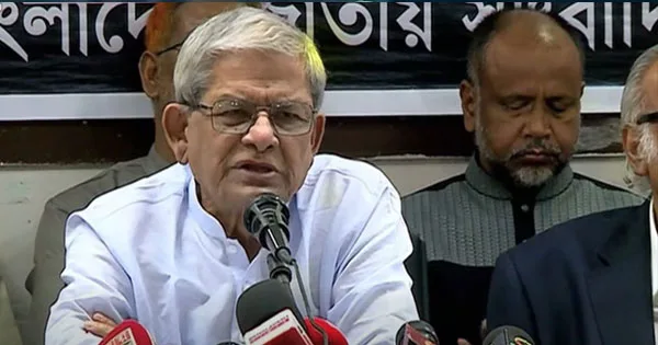 দৈনিক পূর্বকোণ - চট্টগ্রামের দৈনিক জুলাই সনদ নিয়ে বিরোধী দল জনগণকে বিভ্রান্ত করছে: মির্জা ফখরুল