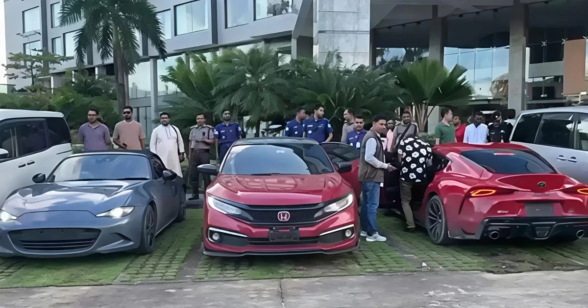 দৈনিক পূর্বকোণ - চট্টগ্রামের দৈনিক যন্ত্রাংশ এনে গাড়ি বানিয়ে কোটি টাকা শুল্ক ফাঁকি: ৩ জাপানি গাড়ি আটক