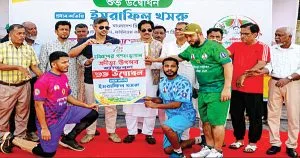 চব্বিশে গণঅভ্যুত্থান ক্রীড়া উৎসব হ্যান্ডবল টুর্নামেন্ট শুরু