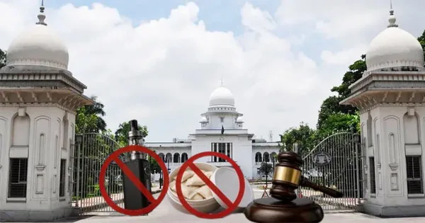 দৈনিক পূর্বকোণ - চট্টগ্রামের দৈনিক ই-সিগারেট ও নিকোটিন পাউচ নিষিদ্ধে হাইকোর্টের রুল