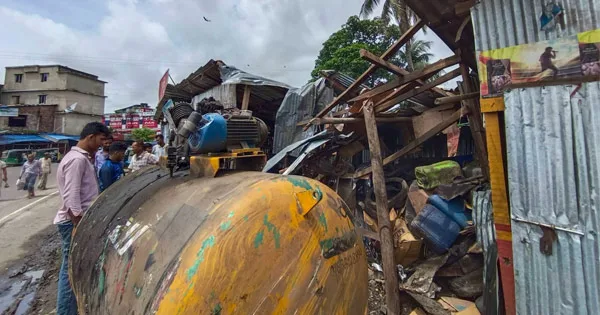 দৈনিক পূর্বকোণ - চট্টগ্রামের দৈনিক গ্যারেজে কমপ্রেসড এয়ার ট্যাংক বিস্ফোরণ, আহত ২