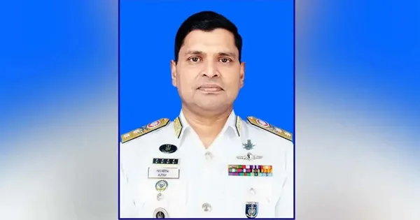অ্যাডমিরাল পদে নৌবাহিনী প্রধানের পদোন্নতি