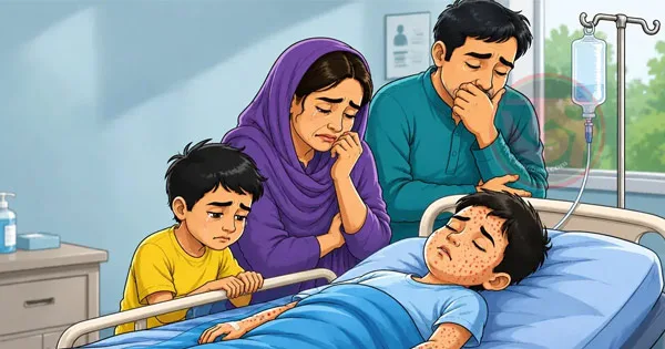 দৈনিক পূর্বকোণ - চট্টগ্রামের দৈনিক ২৪ ঘণ্টায় হামের উপসর্গে আরও ৪ শিশুর প্রাণহানি