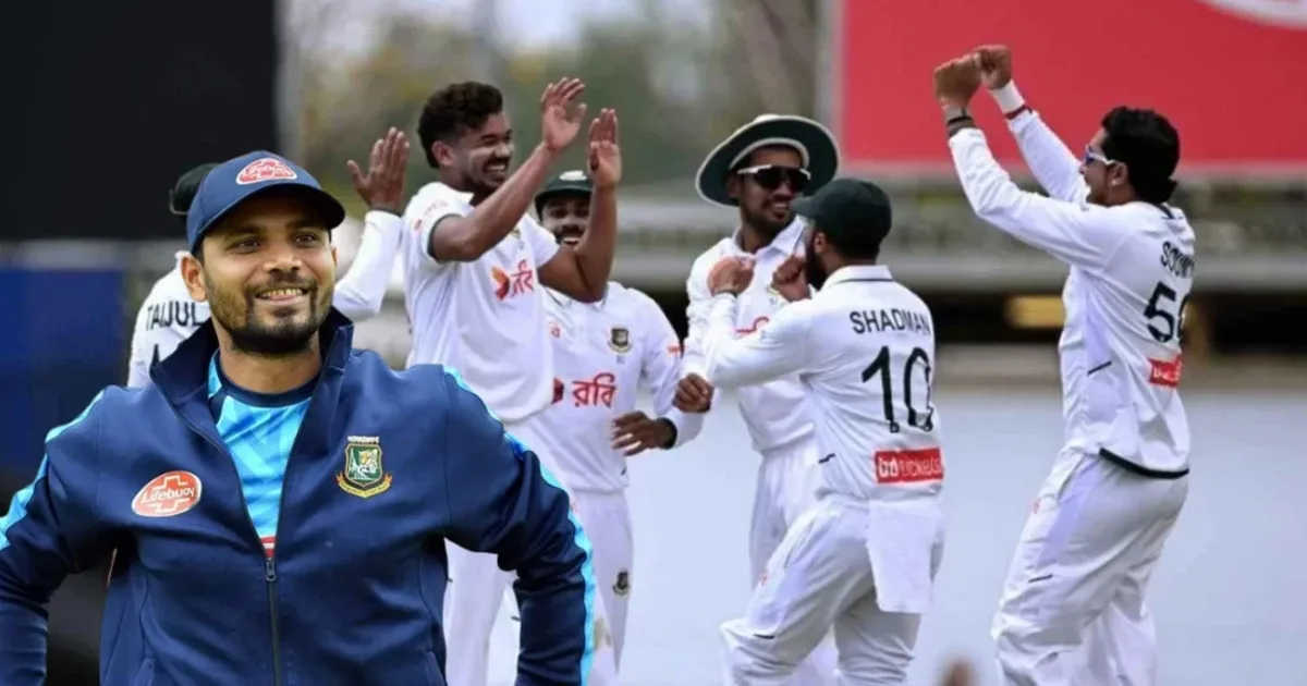 দৈনিক পূর্বকোণ - চট্টগ্রামের দৈনিক অস্ট্রেলিয়ায় ঐতিহাসিক টেস্ট জয়ে টাইগারদের অভিনন্দন জানালেন মাশরাফি