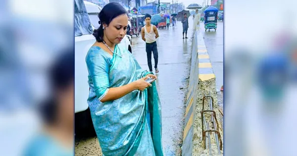 দৈনিক পূর্বকোণ - চট্টগ্রামের দৈনিক উখিয়ায় সড়কের ডিভাইডার কাটার চেষ্টা: তদন্তে ঘটনাস্থলে ইউএনও