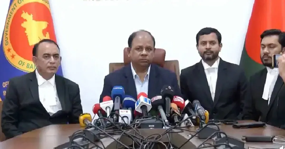 দৈনিক পূর্বকোণ - চট্টগ্রামের দৈনিক শেখ হাসিনার আপিলের সুযোগ নেই : চিফ প্রসিকিউটর
