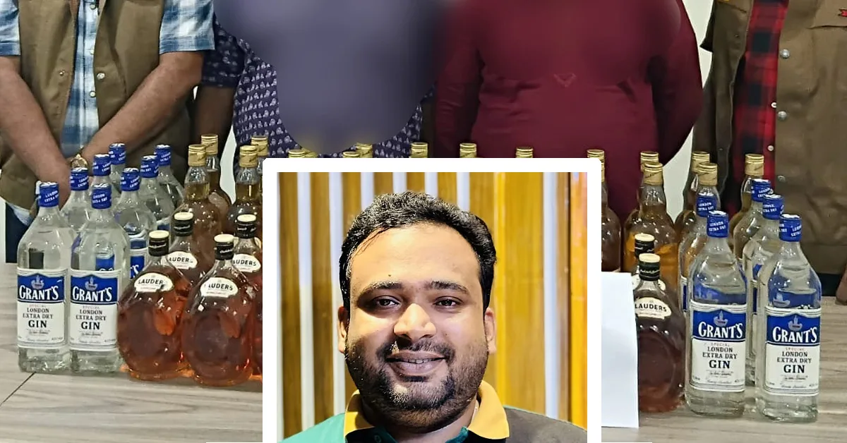 দৈনিক পূর্বকোণ - চট্টগ্রামের দৈনিক চট্টগ্রামে ক্রেতা সেজে ছাত্রদল নেতার বাসা থেকে ৭০ বোতল মদ উদ্ধার করল পুলিশ