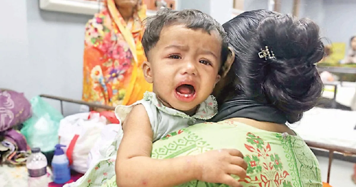 দৈনিক পূর্বকোণ - চট্টগ্রামের দৈনিক হাম উপসর্গে একদিনেই ৪ জনের মৃত্যু, শনাক্ত ১২২১