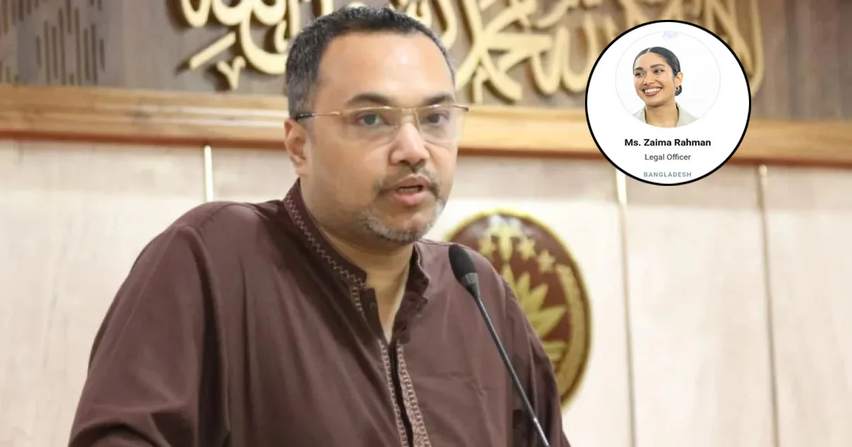 দৈনিক পূর্বকোণ - চট্টগ্রামের দৈনিক জাতিসংঘে জাইমা রহমানের চাকরি নিজ যোগ্যতায়: মাহদী আমিন