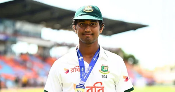 দৈনিক পূর্বকোণ - চট্টগ্রামের দৈনিক আইসিসির মাস সেরার লড়াইয়ে বাংলাদেশের পেসার হাসান মাহমুদ