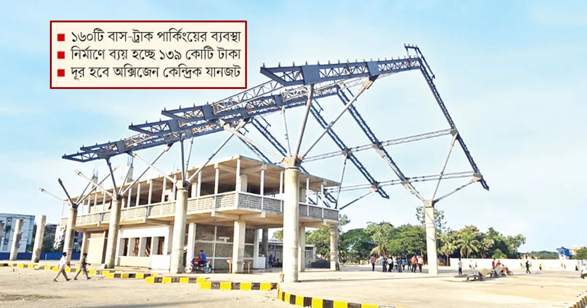 দৈনিক পূর্বকোণ - চট্টগ্রামের দৈনিক অবশেষে উত্তর চট্টগ্রামে বাস টার্মিনাল চালু চলতি মাসেই