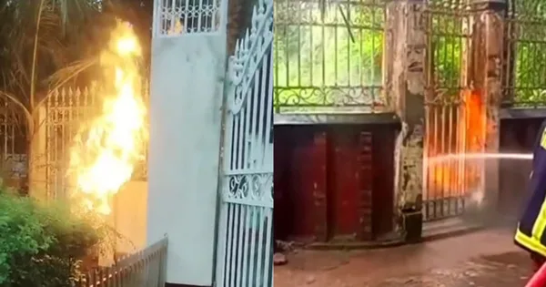 দৈনিক পূর্বকোণ - চট্টগ্রামের দৈনিক বজ্রপাত থেকে বিদ্যুৎমন্ত্রী টুকুর বাড়িতে আগুন